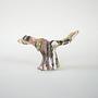 Ceramic bird sculpture Multi-colored 1970s 2