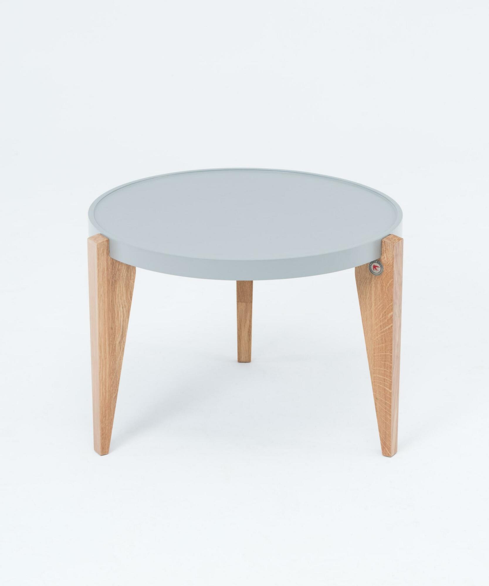 Tisch aus Handarbeit Bontri Color Collection Grau   0