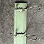 Vintage Wall Coat Rack Wood Green 2