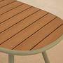 Niublau Gartentisch 6-Sitzer Kunststoff Aluminium  3