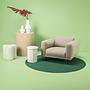 Clover Hocker Creme 3