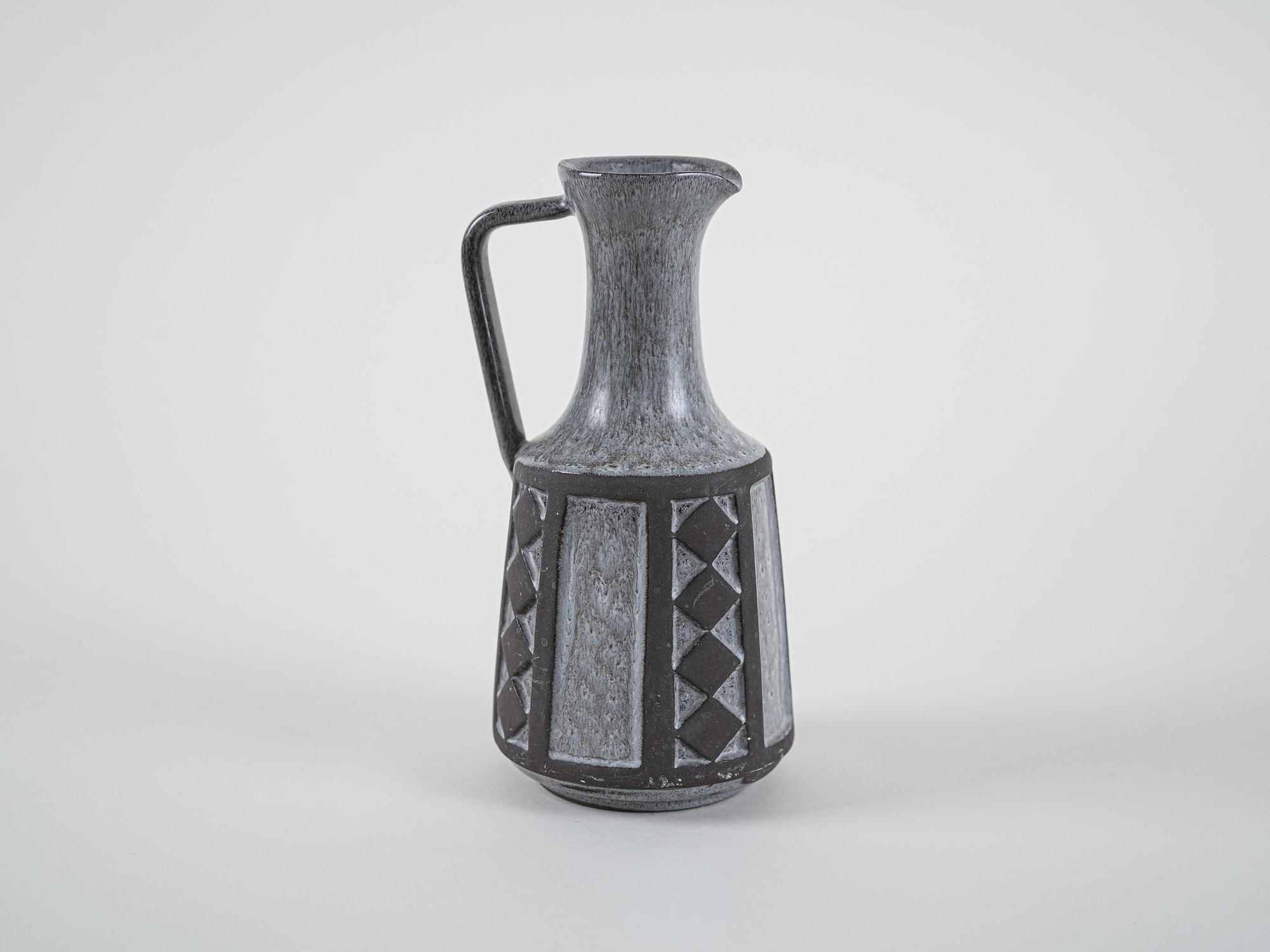 Ceramic vase 1970s Grey 3