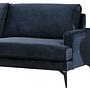 Papira Ecksofa Links Marineblau 4