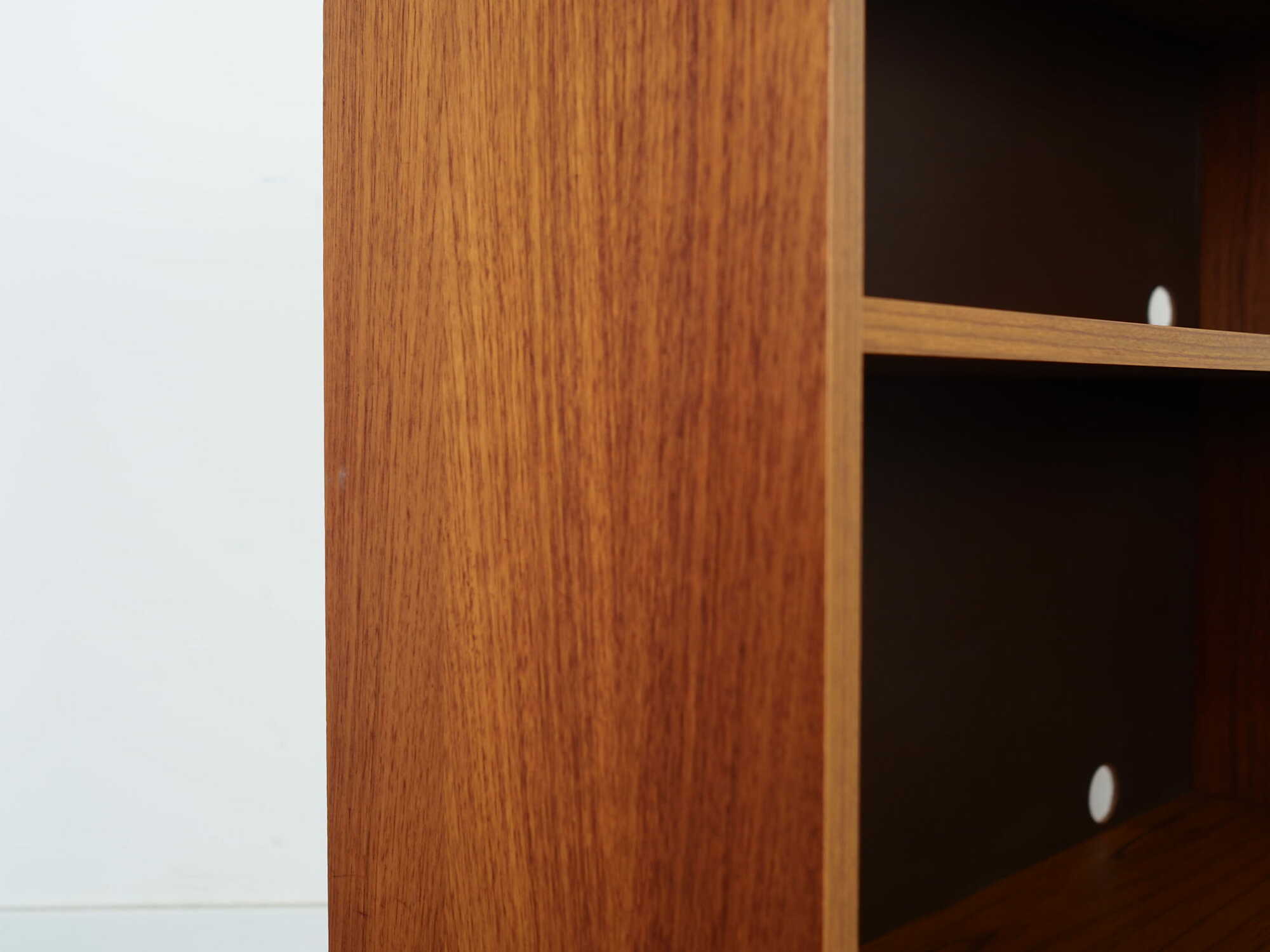 Bookshelf Teak Brown 1970s 8