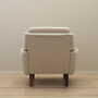 Armchair Textile Wood Cream 1970s 8