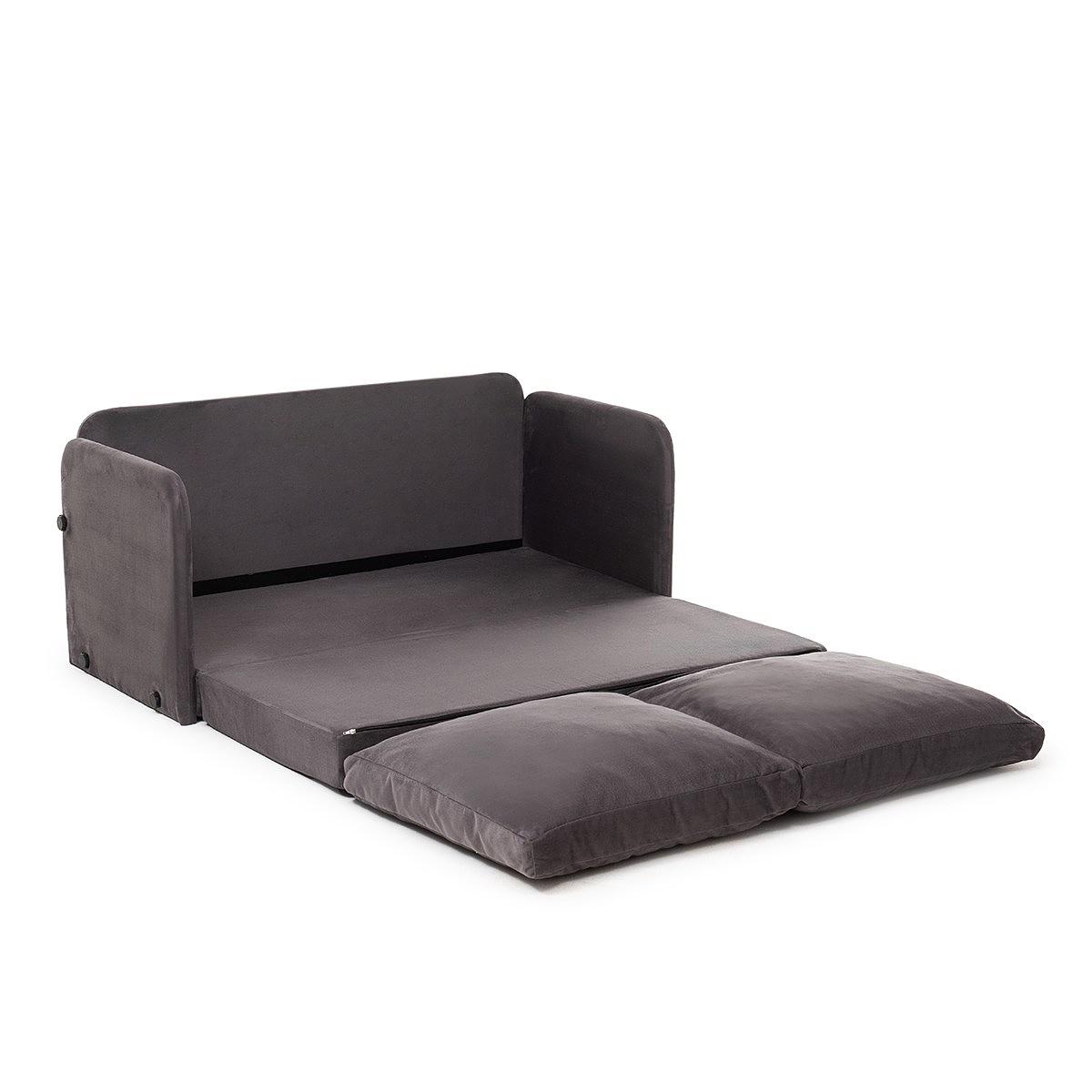 Saga Sofa bed 2-seater Grey 7