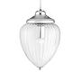 Pineapple I Pendant Lamp Clear Glass Steel 1-Light 0