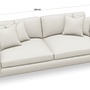 Valen Sofa 224 Sandfarbe 0
