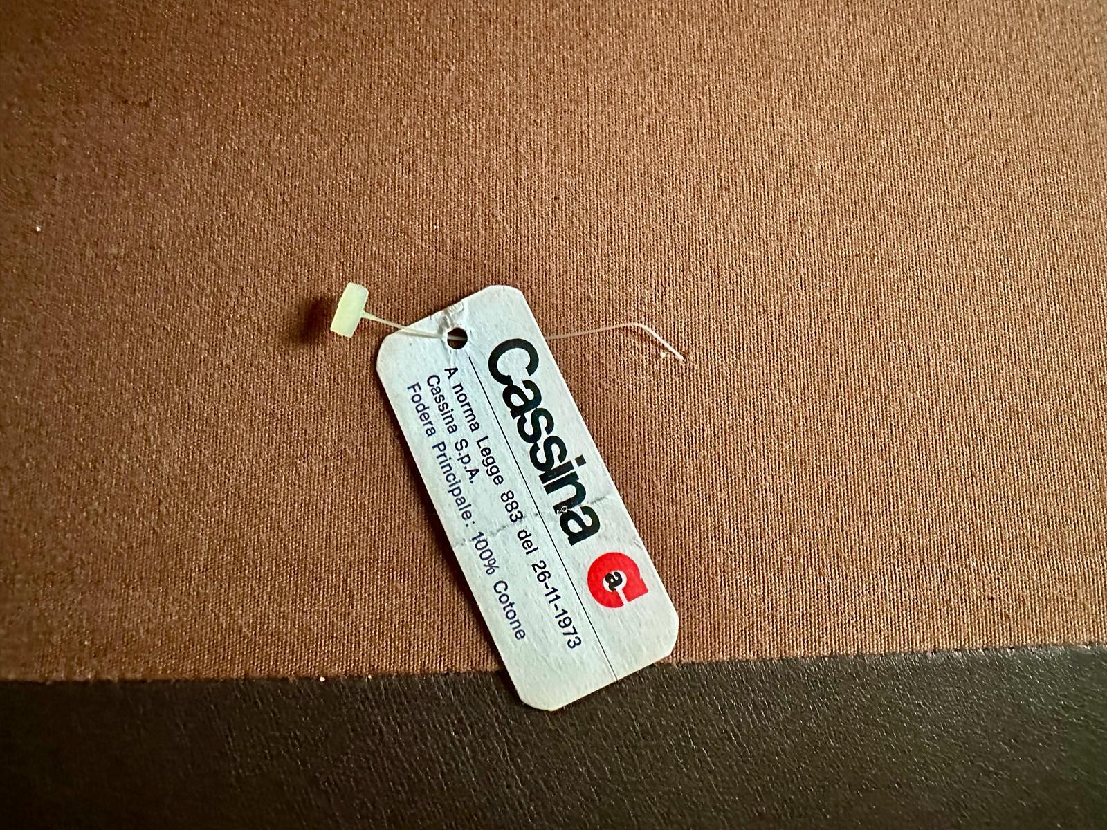 Maralunga Leder Zweisitzer Braun 3