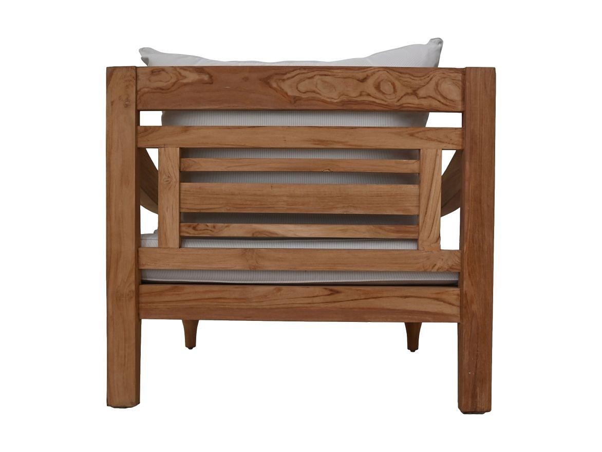 Bahama Gartensessel Teakholz Textil 4