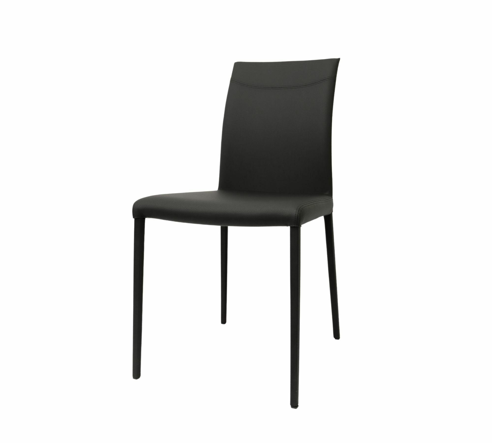 Stuhl Kunstleder Metall Schwarz 0