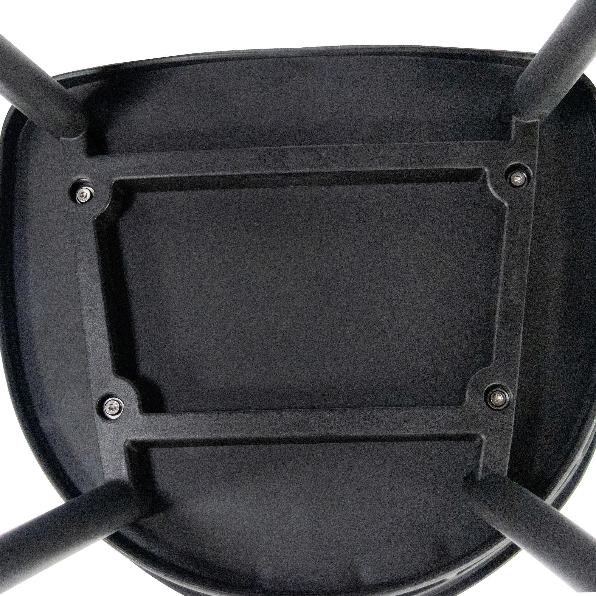 ARTIFO RIB Esszimmerstuhl Kunststoff Schwarz 5