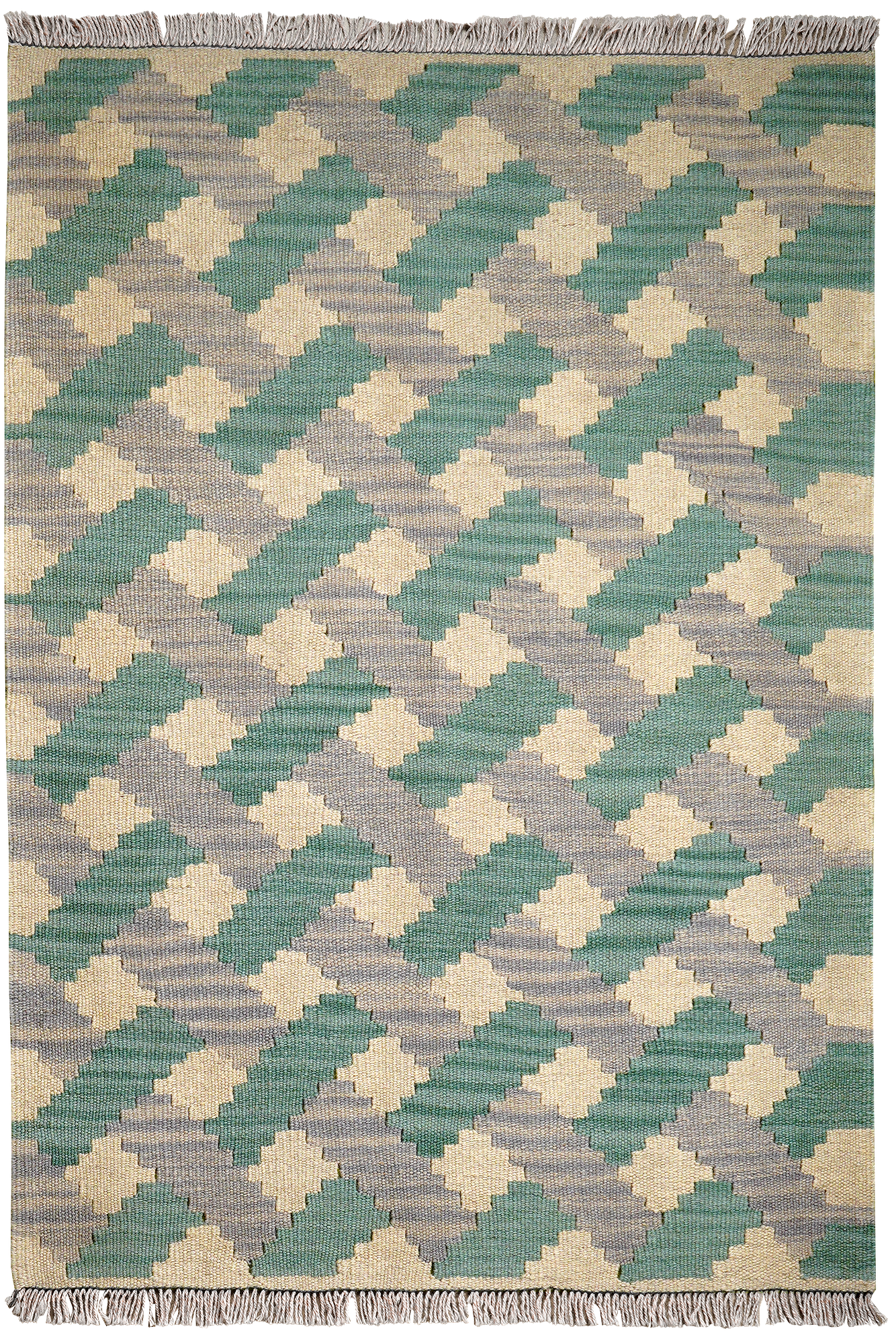 Kilim Gashgai Teppich Wolle Mehrfarbig 0