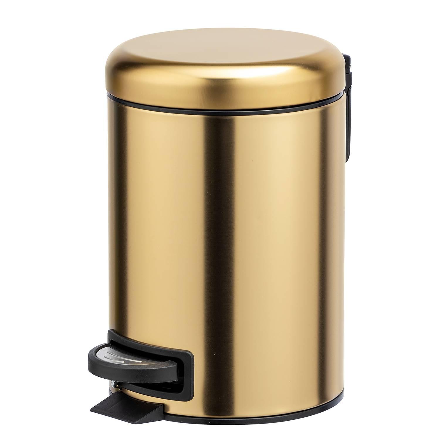  Leman 3 Kosmetik Treteimer L Stahl Gold 0