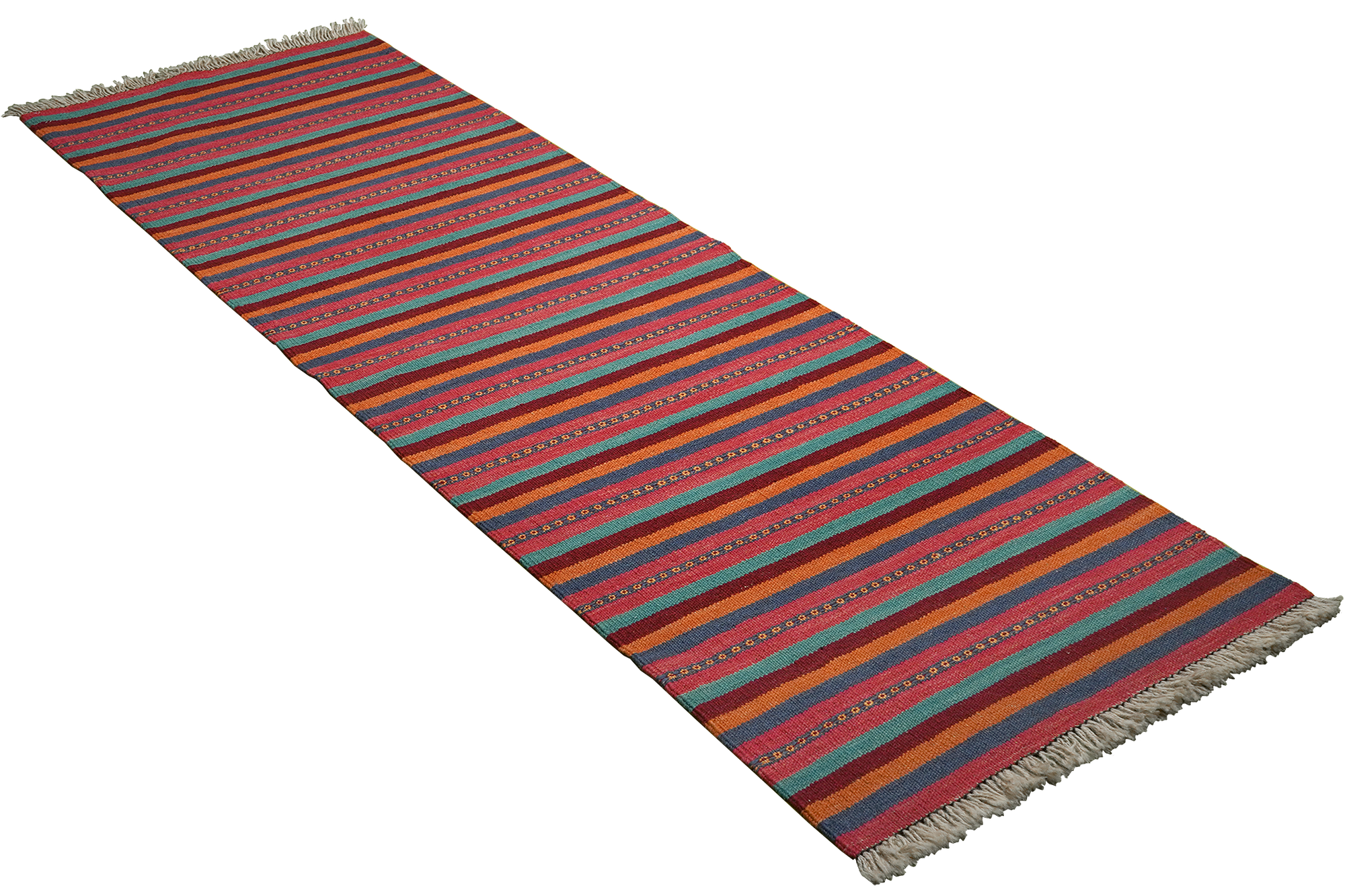 Kilim Gashgai Teppich Mehrfarbig 2