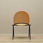 6x Vintage Stuhl Holz Metall Braun 1970er Jahre 14