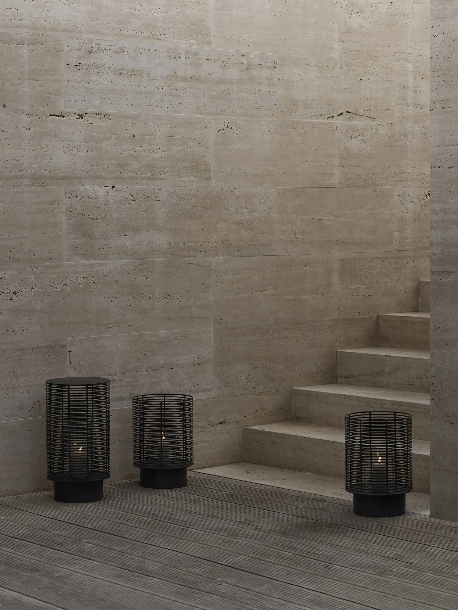 Olea Outdoor Laterne M Silver 66664 2