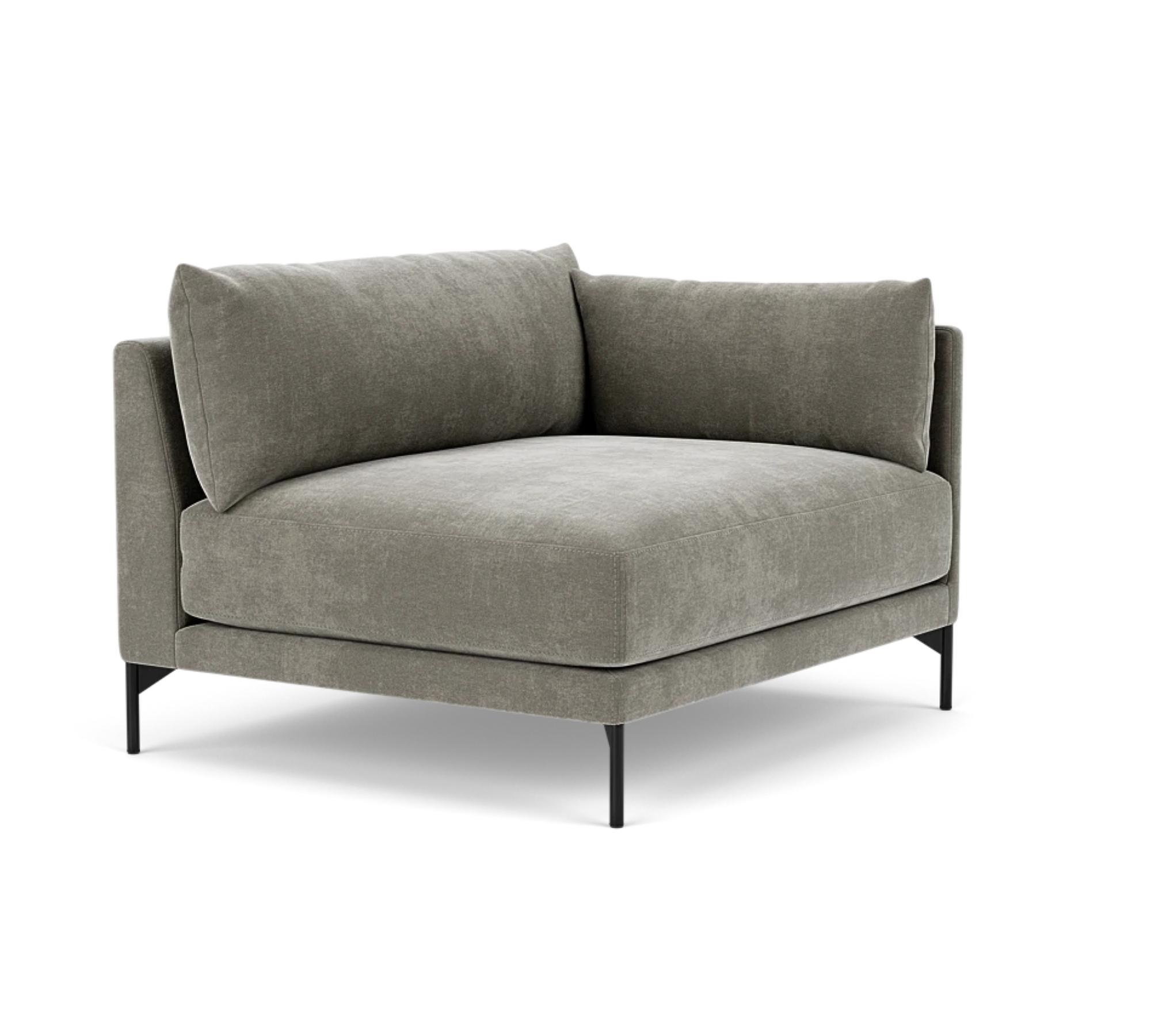 Vincent 1-Sitzer Modul Rechts Planet Grey Green 1