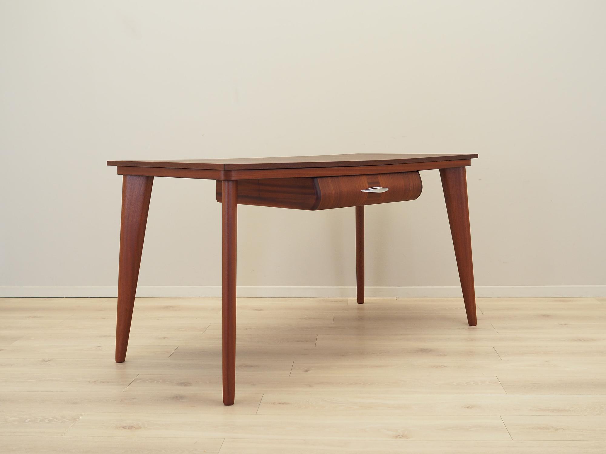 Desk Oak 1970s 6