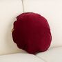 Kissen XS Samt Rot inkl. Füllung 0