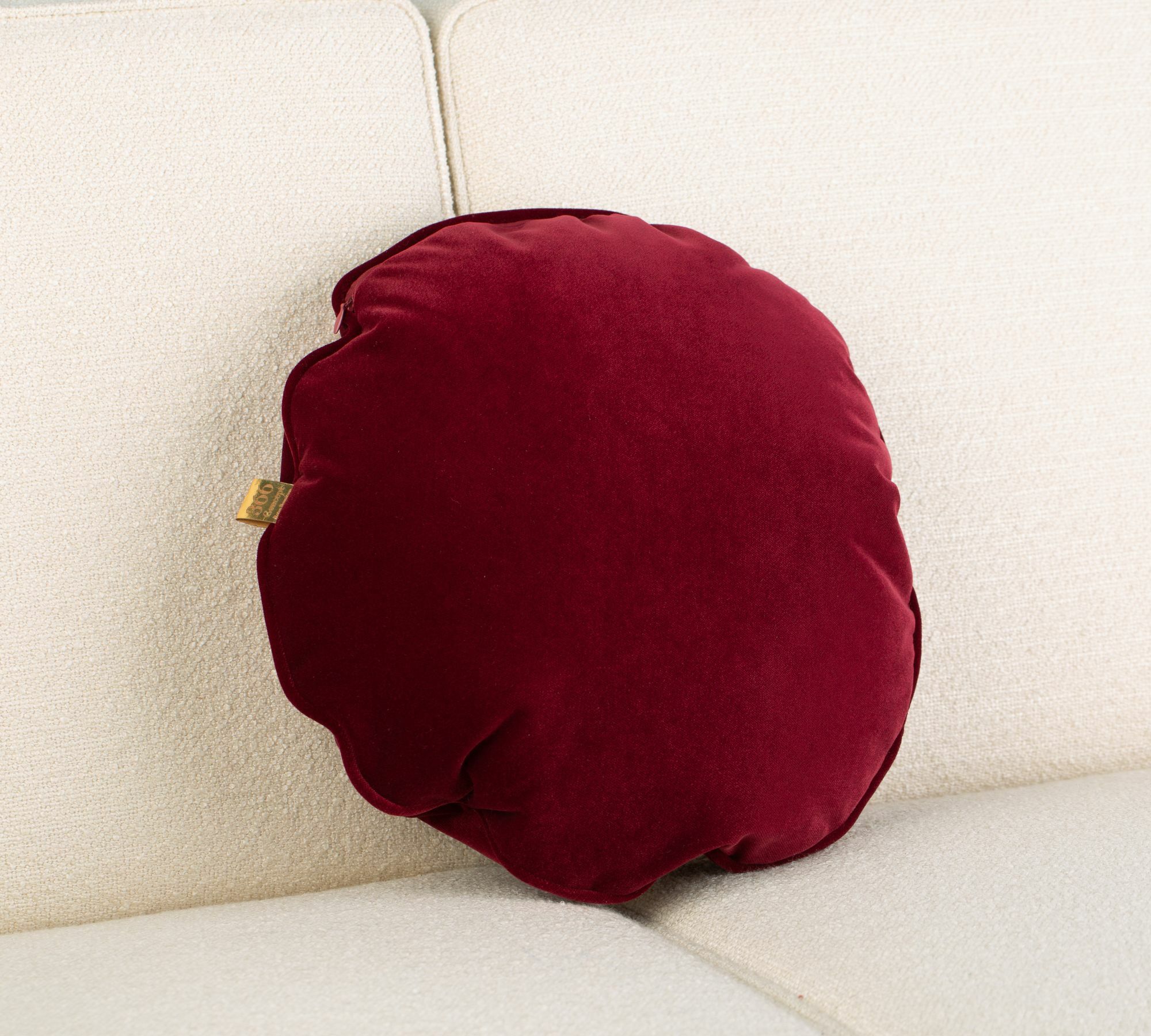 Kissen XS Samt Rot inkl. Füllung 0