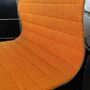 Aluminium Chair EA 101 Stoff Orange 2
