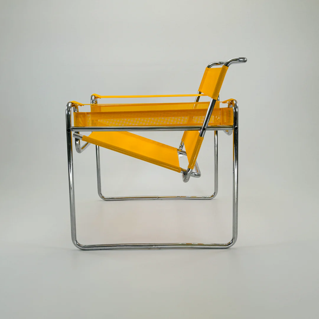 Marcel Breuer Wassily Chair Clubsessel B 3 Gelb 2