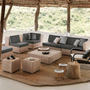 Lounge Modul Mitte Xxl Beige 1