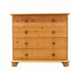 Chest of drawers Pine wood Brown 0