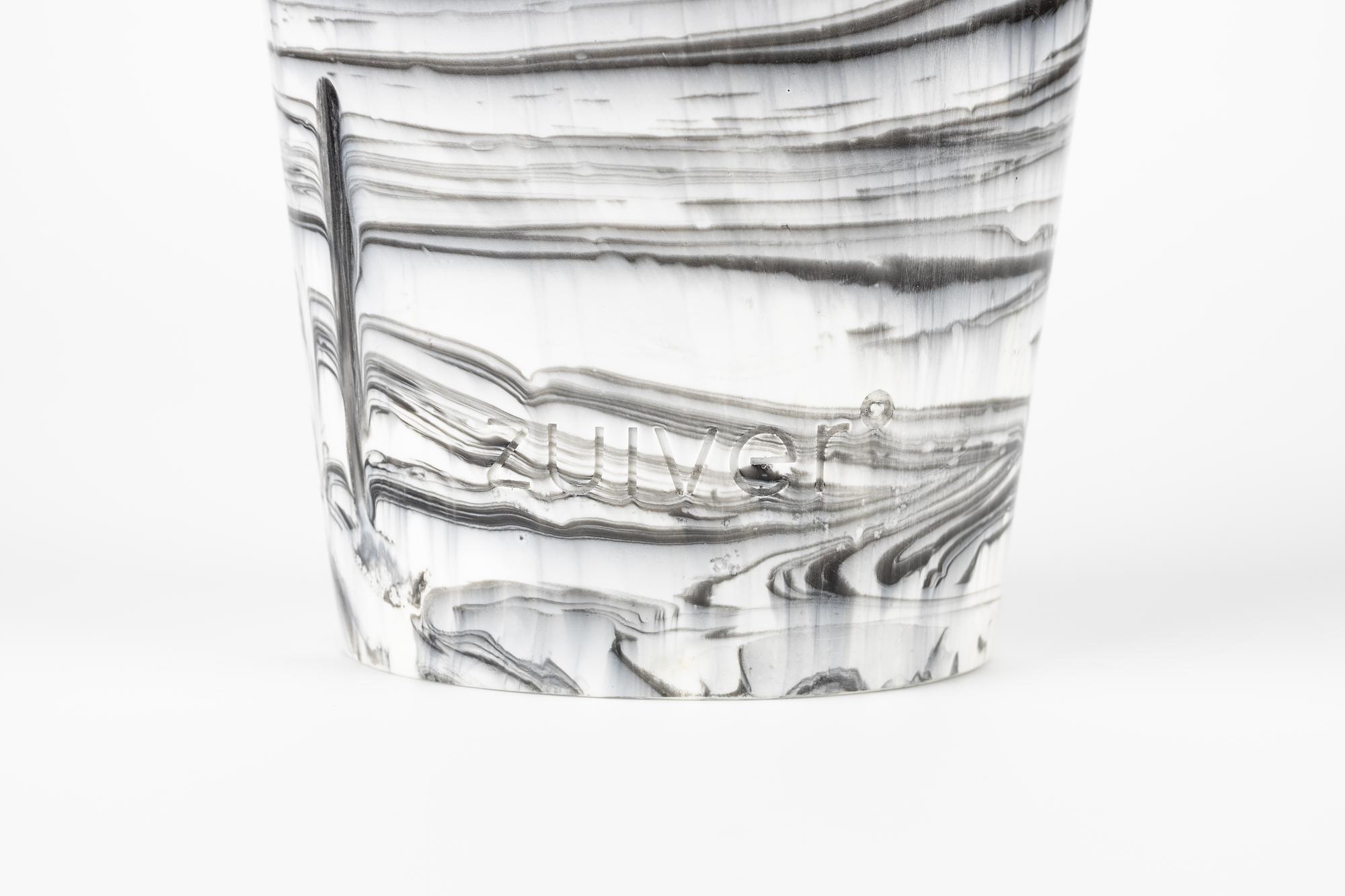 Conic Vase Plastic Gray 2