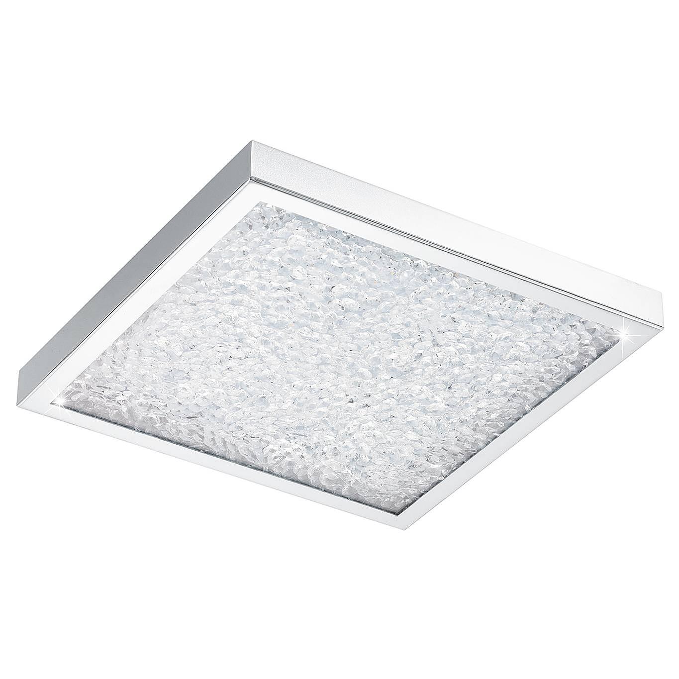 LED-Deckenleuchte Cardito I Glas / Stahl 1-flammig 0