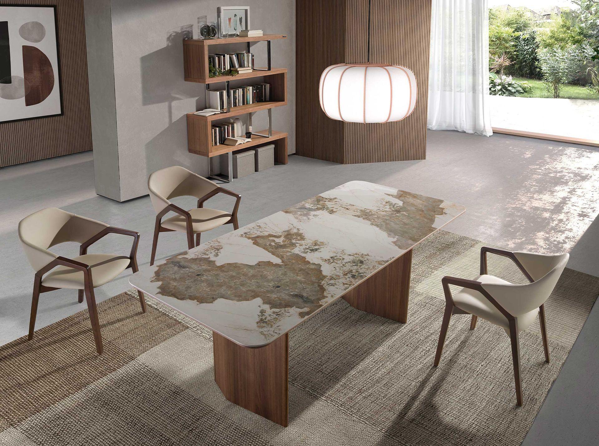 Esszimmerstuhl Kunstleder Grau 3