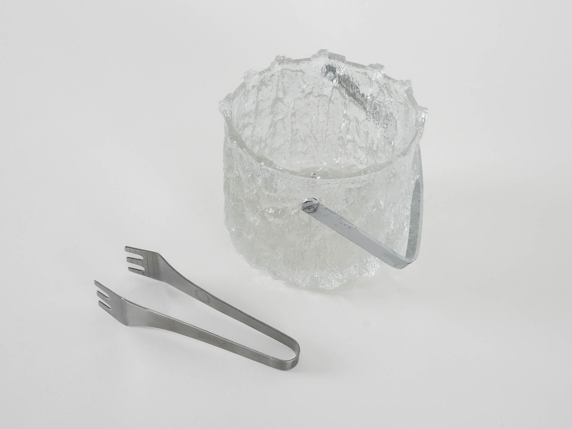 Ice bucket Transparent 1970s 3