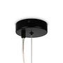 Dallas Pendant light mouth-blown glass Black Ø 29cm 2