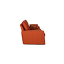 Sofa 2-Sitzer Stoff Orange 7
