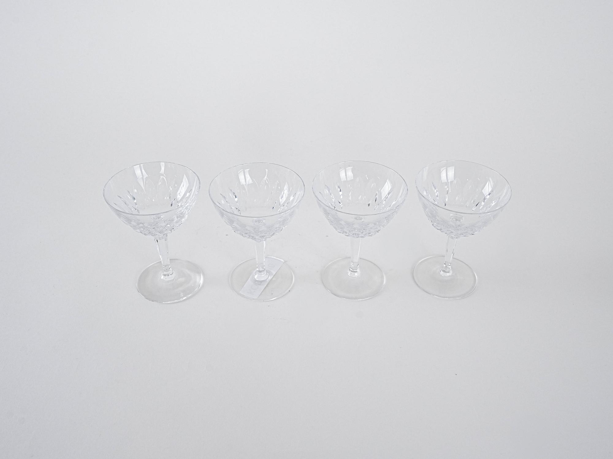4x Gläser Transparent 4