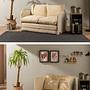 Saga Schlafsofa 2-Sitzer Creme 6