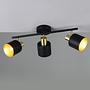 Eva ceiling light 3-bulb iron 1
