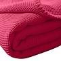 La Diva Maison Bedspread Waffle Pique Ruby Red 220 x 240 cm 0