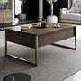 Luxe Wohnzimmermöbel-Set Holzfurnier Gold 4