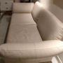 Sofa Leder Beige 3