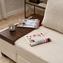 Perenna Sofa 3-Sitzer Chenille Creme 5