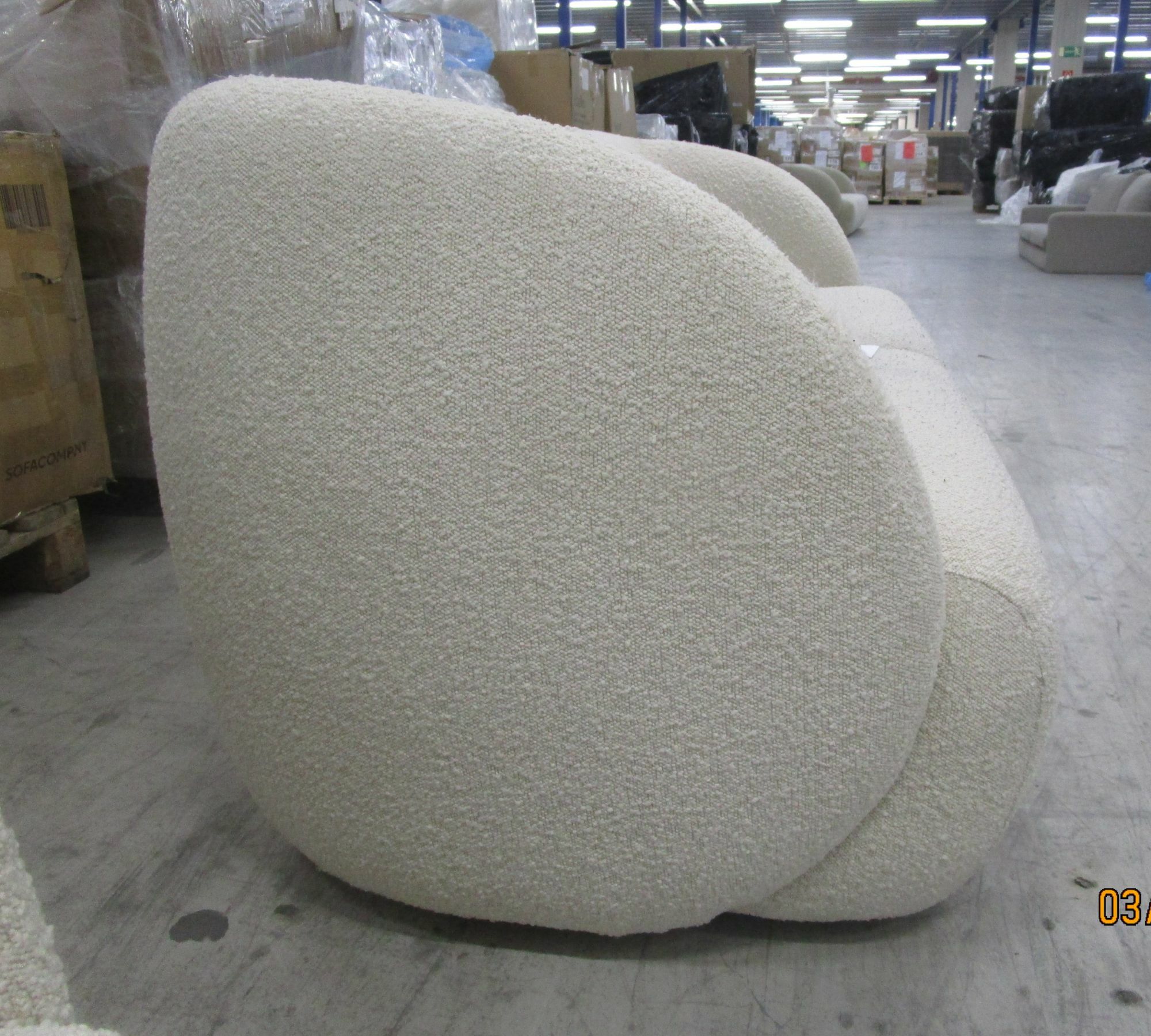 Paula Sofa 3-Sitzer Maya Cream 7
