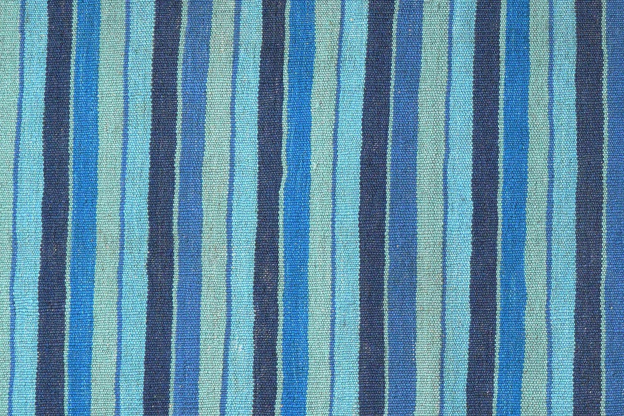Kilim Gashgai Teppich Blau 3
