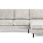 3-seater sofa CL L+R RIB Cream 2