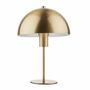 Tischlampe 1-flammig Metall Gold 0