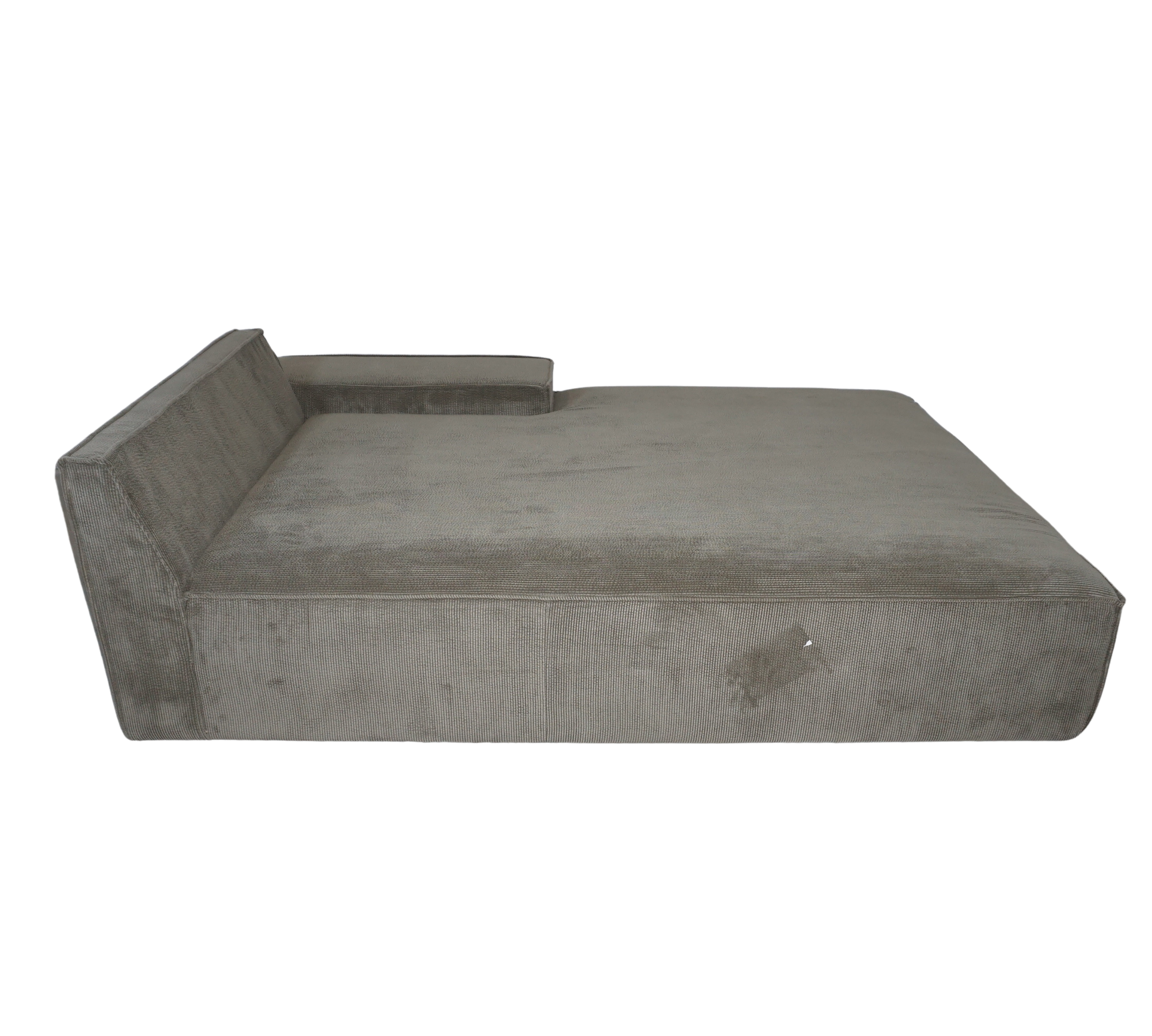 Daphne 1-seater chaise longue right-hand Free Sage 6