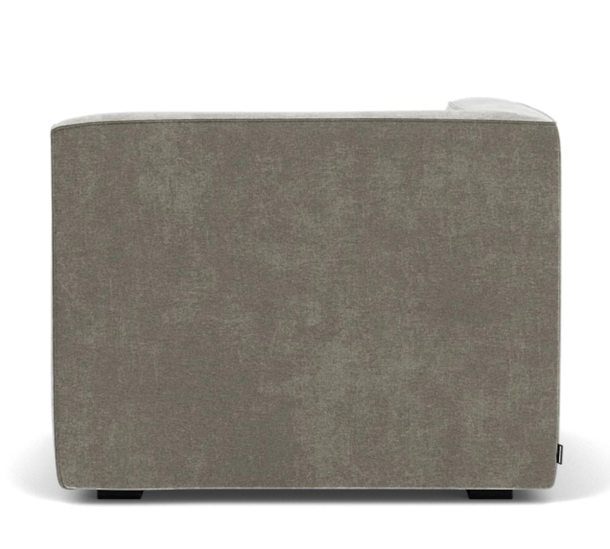 Dane 1-Sitzer Eckmodul Rechts Planet Grey Green 3