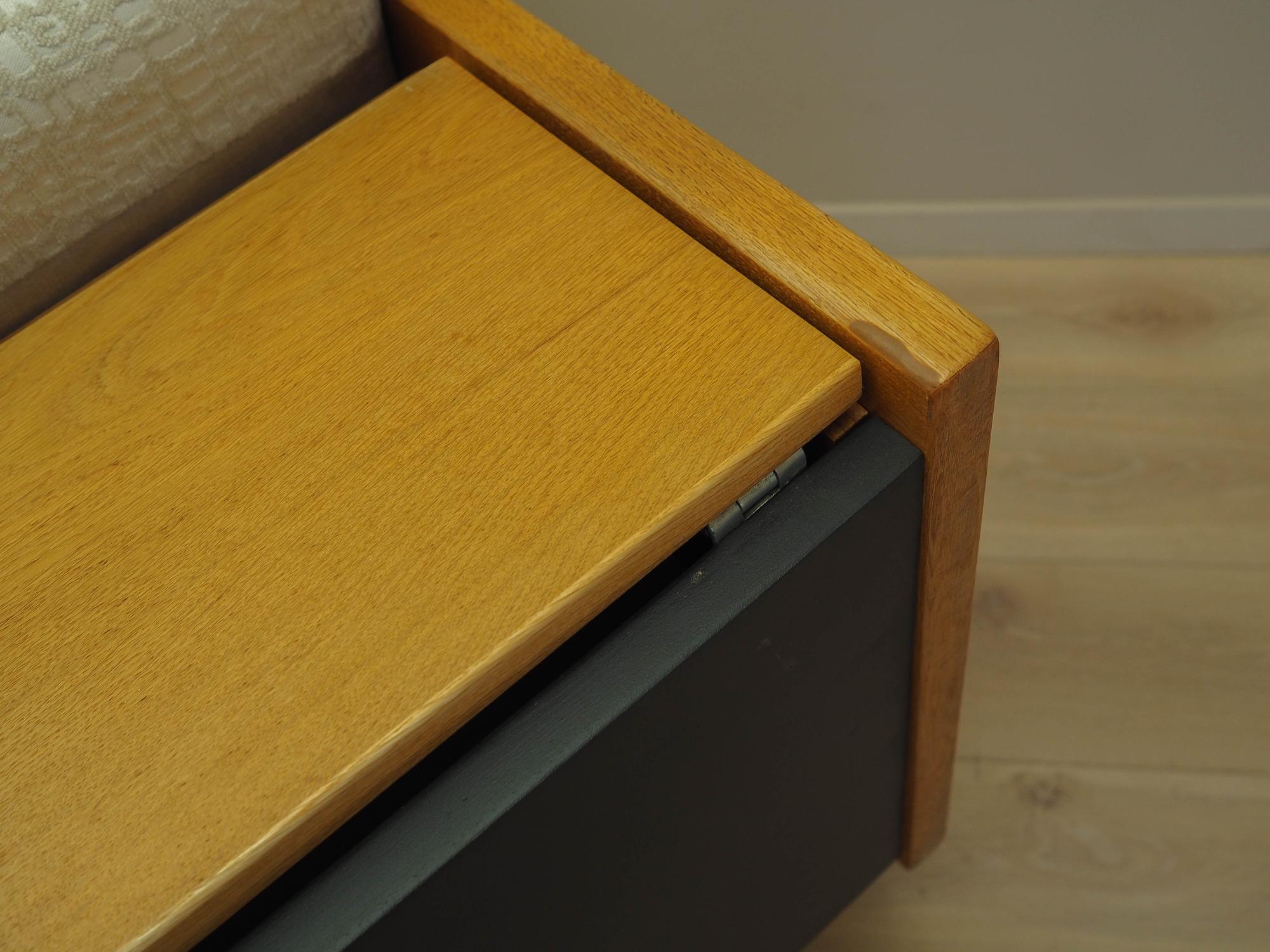 Oak sofa White Brown 1960s 9