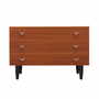 Vintage dresser teak brown 1970s 0